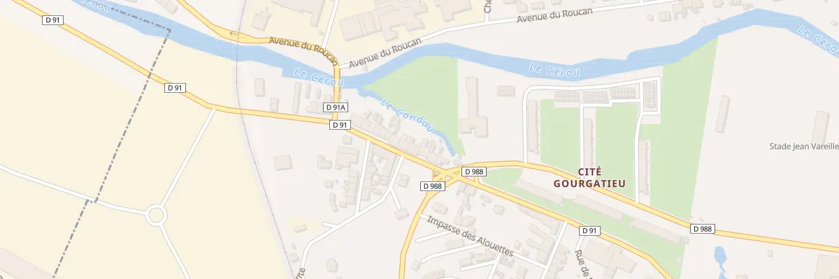 Plan du 40 Av Bouloc Torcatis à Carmaux