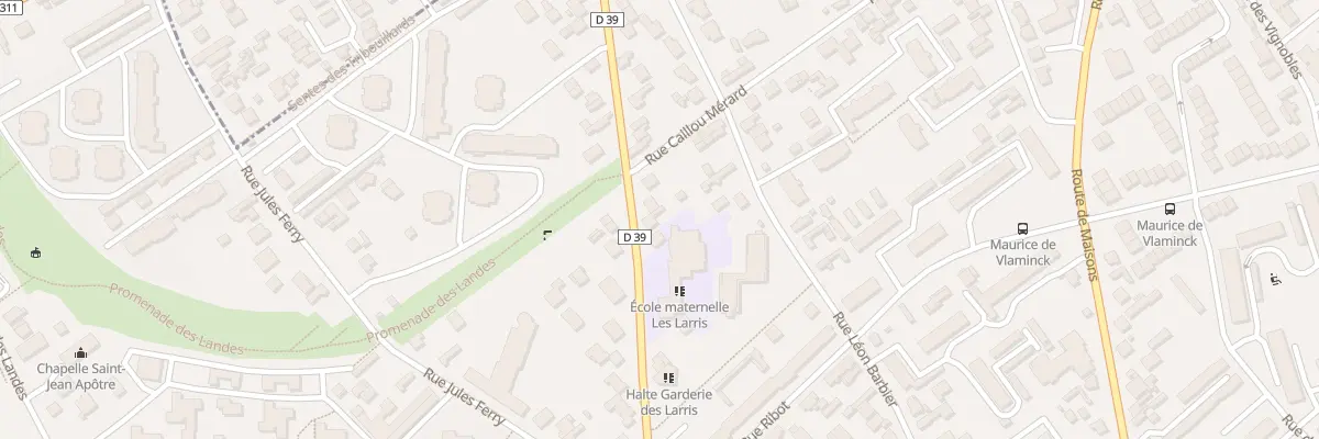 Plan du 230 Rue du Gen Leclerc à Chatou
