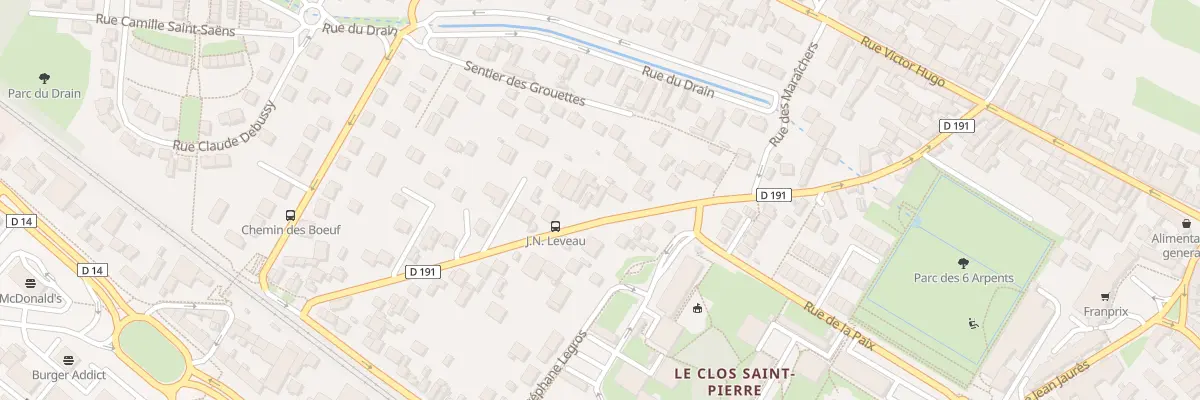 Plan du 26 Rue Jean-nicolas Leveau à Pierrelaye