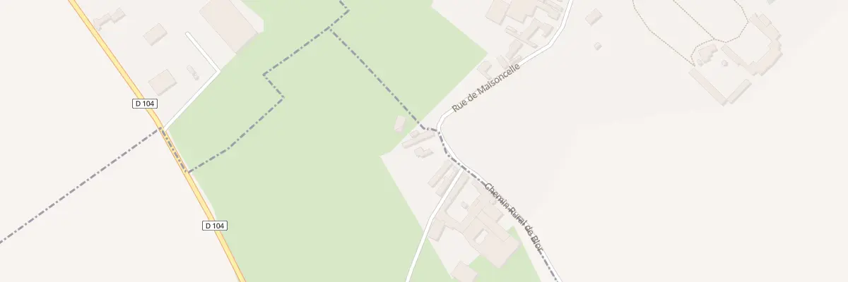 Plan du 4 Rue de Tramecourt à Maisoncelle