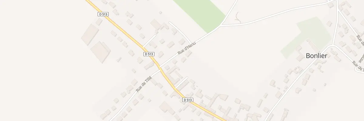 Plan du 4 Rue d’Henu à Bonlier