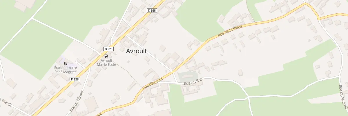 Plan du 10 Rue de l’Eglise à Avroult