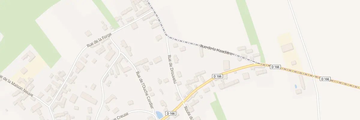 Plan du 7 Rue de Drouvelu à Santeau