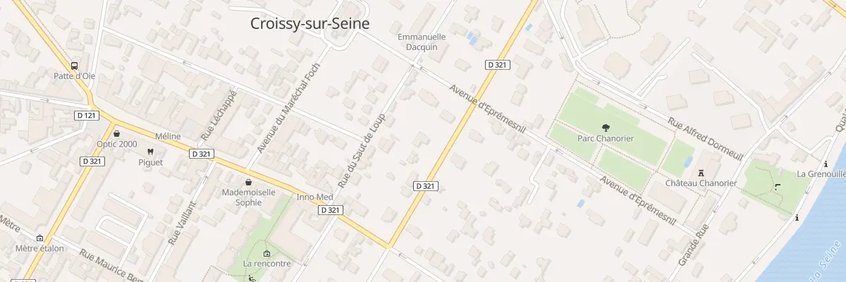 Plan du 16T Rue Paul Demange à Croissy-sur-Seine
