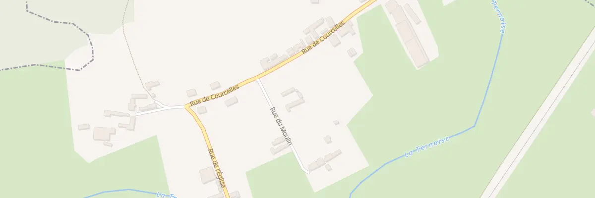 Plan du 1 Rue du Moulin à Blingel