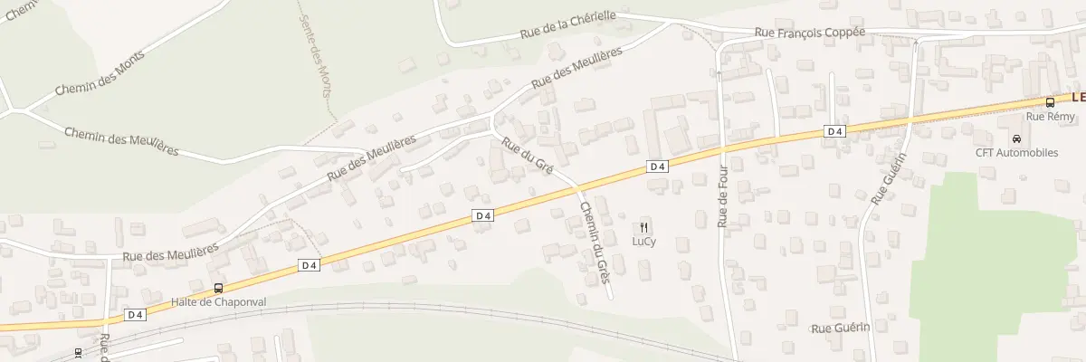 Plan du 14 Rue Marceau à Auvers-sur-Oise