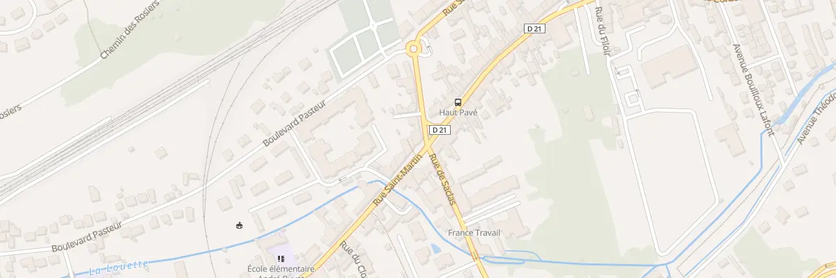 Plan du 2 Rue Saint-Martin à Étampes