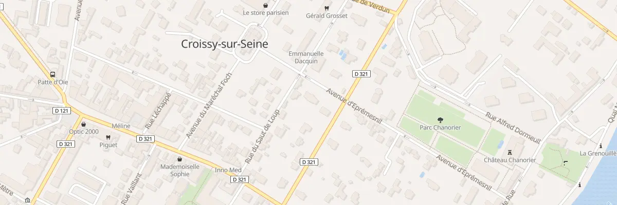 Plan du 35 Av d’Eprémesnil à Croissy-sur-Seine