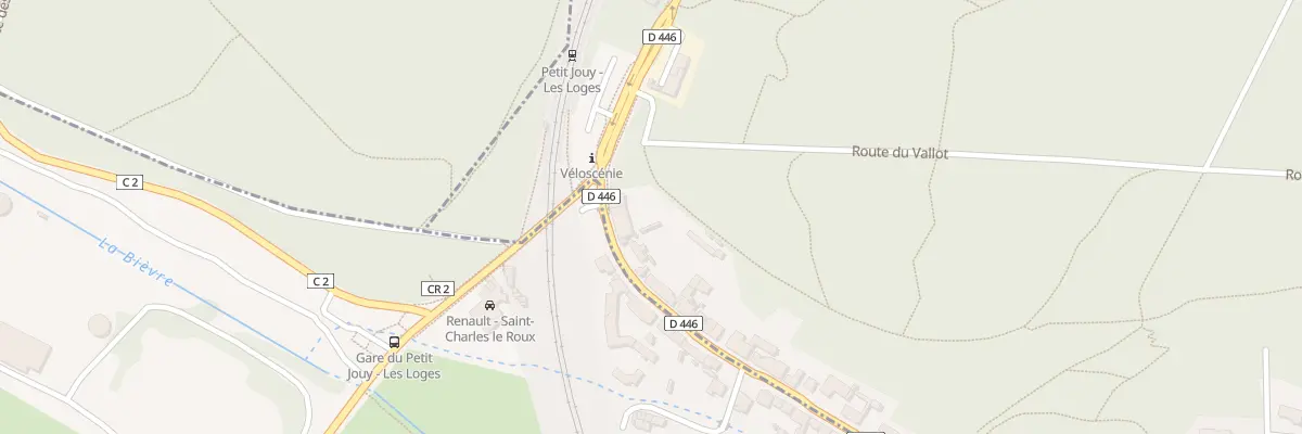 Plan du 100 Rue Charles de Gaulle à Jouy-en-Josas
