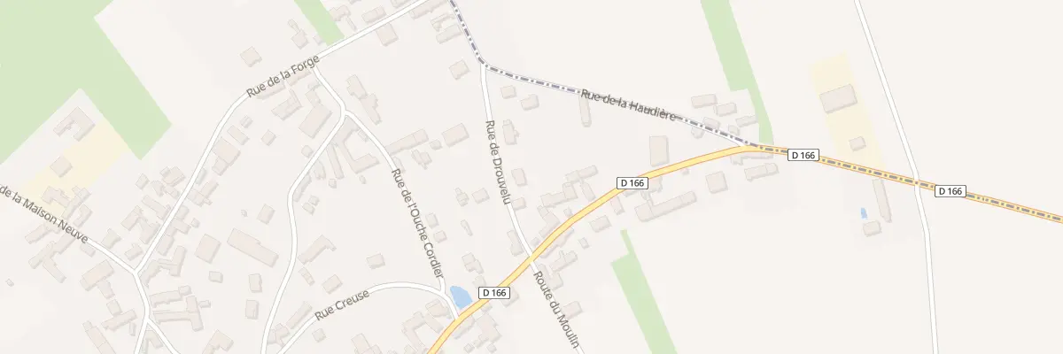 Plan du 5 Rue de Drouvelu à Santeau
