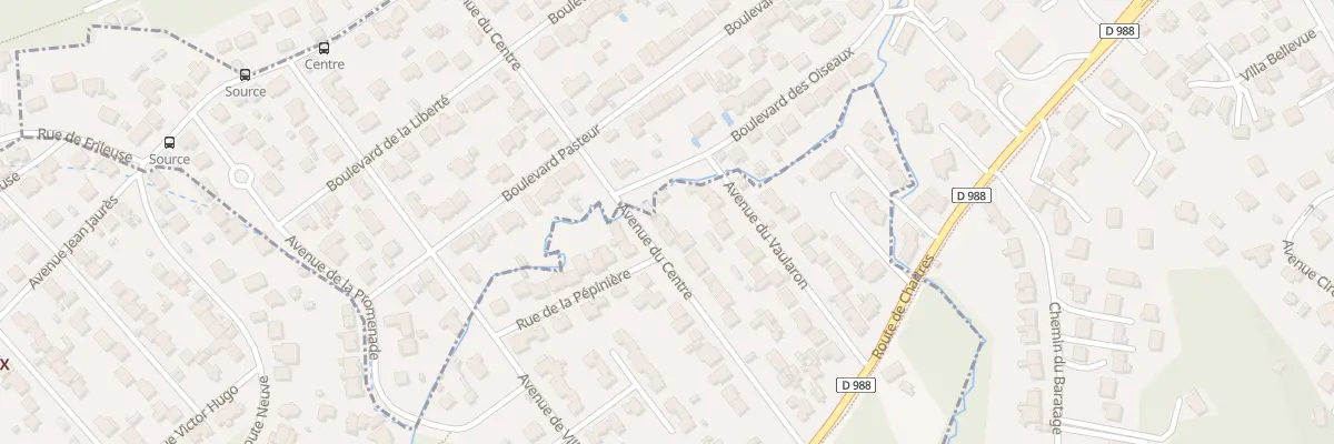 Plan du 22 Av du Centre à Gometz-le-Châtel