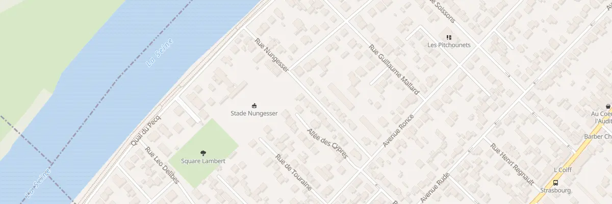 Plan du 20 Rue Nungesser à Sartrouville