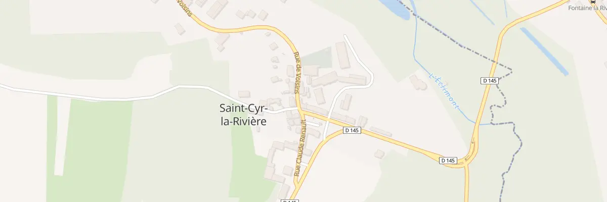 Plan du 1 Rue du Château à Saint-Cyr-la-Rivière
