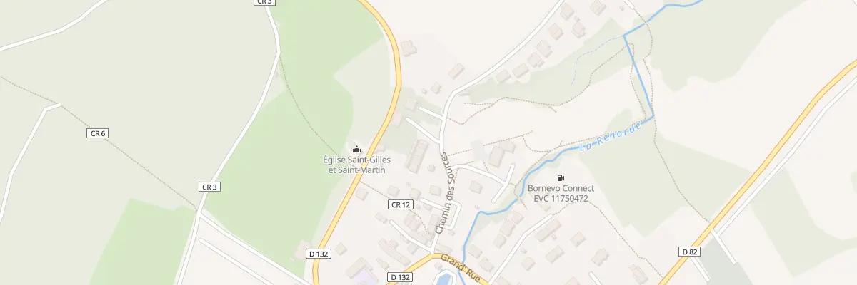 Plan du 11B Che des Sources à Souzy-la-Briche