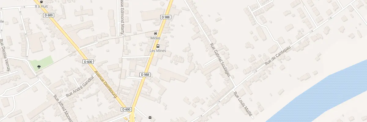 Plan du 30 Av Albert Thomas à Albi