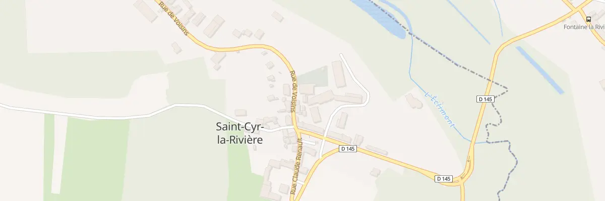 Plan du 4 Rue de Voisins à Saint-Cyr-la-Rivière