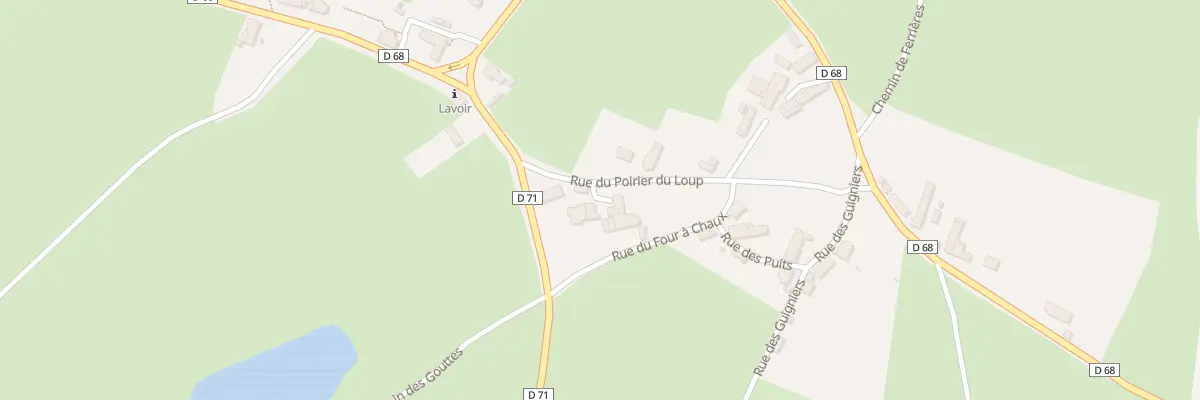 Plan du 5156 Le Bourg à Néret