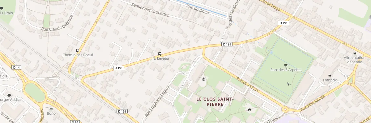 Plan du 13B Rue Jean-nicolas Leveau à Pierrelaye