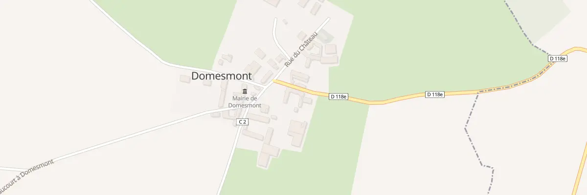 Plan du 4 Rue de Bernaville à Domesmont
