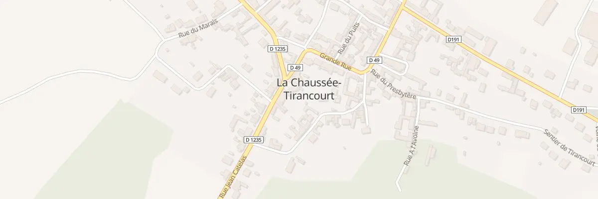 Plan du 7 Rue Jean Catelas à La Chaussée-Tirancourt