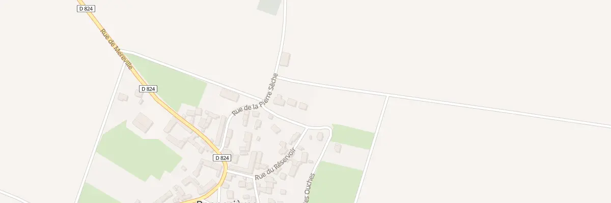 Plan du 9000 Rue des Ouches à Pannecières