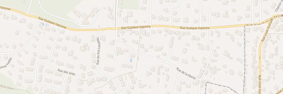 Plan du 46 Rue de la Féverie à Gif-sur-Yvette