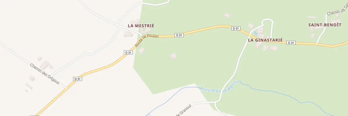 Plan du 5990 Neris à Lamillarié