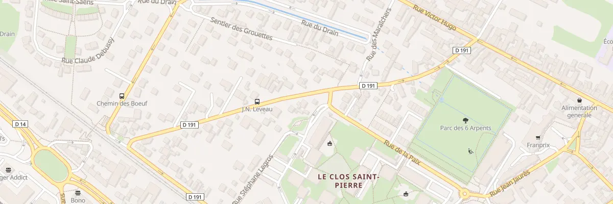 Plan du 15 Rue Jean-nicolas Leveau à Pierrelaye