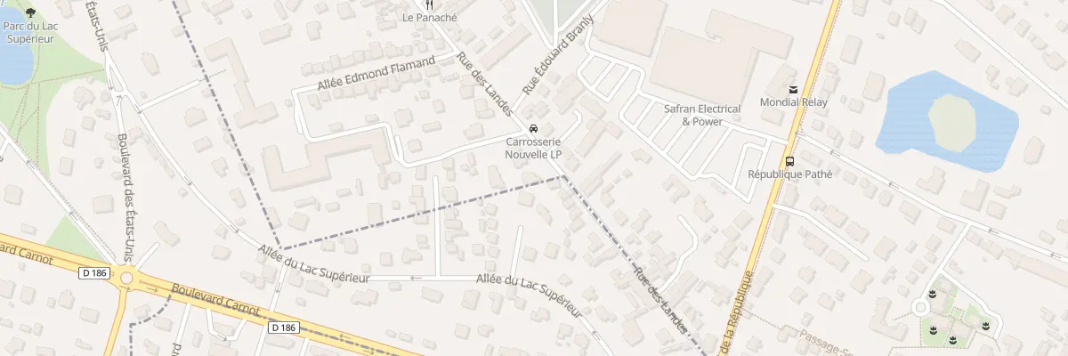 Plan du 33 Rue des Landes à Chatou