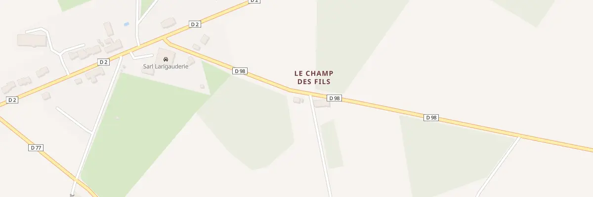 Plan du 2 Le Champ des Fils à Bussière-Saint-Georges