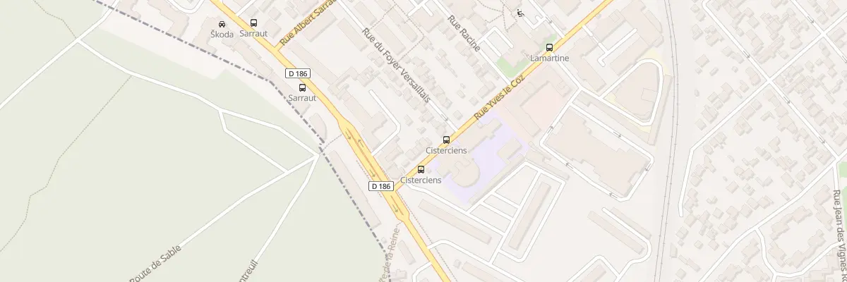Plan du 138 Rue Yves le Coz à Versailles