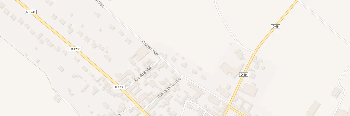 Plan du 12 Rue de la Carrière à La Chaussée-Tirancourt
