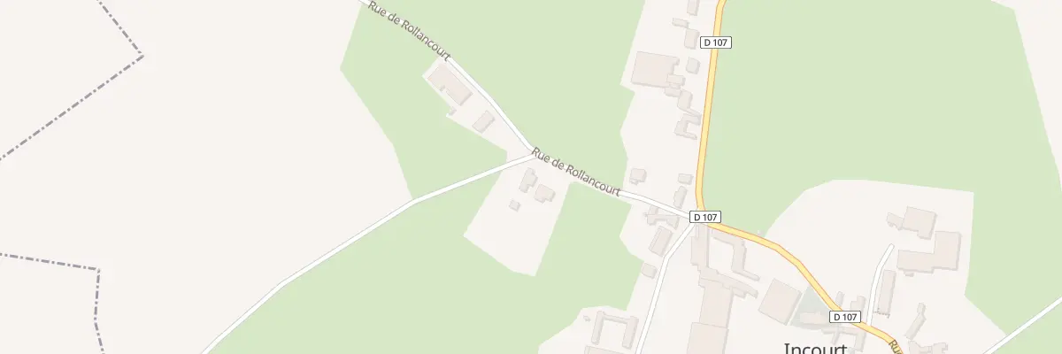 Plan du 7 Rue de Rollancourt à Incourt