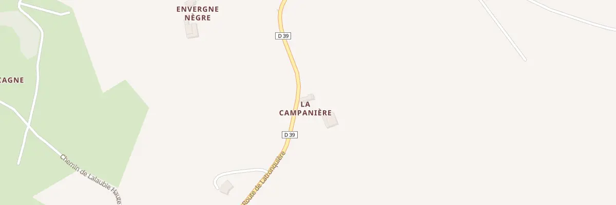 Plan du 573 Rte de Latronquière à Bessonies