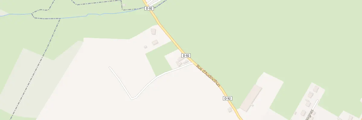 Plan du 15 Rue d’Audincthun à Dennebrœucq