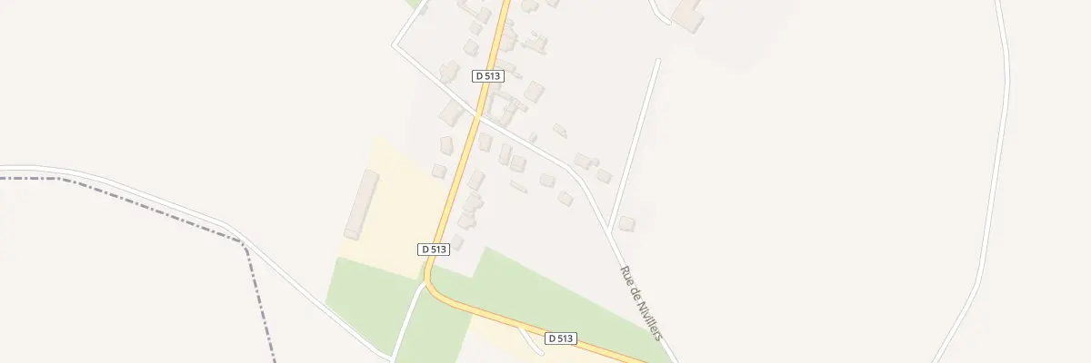 Plan du 6 Rue de Nivillers à Bonlier