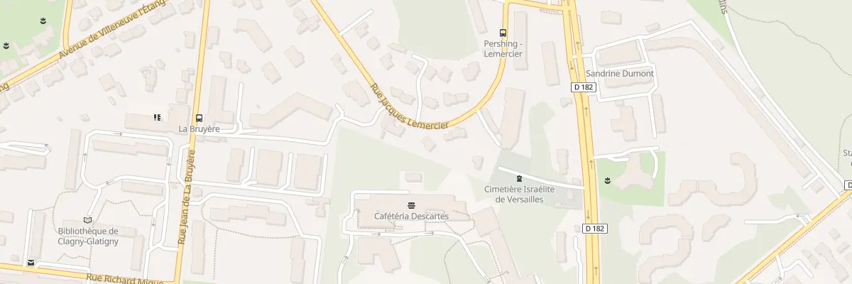 Plan du 16 Rue Jacques Lemercier à Versailles