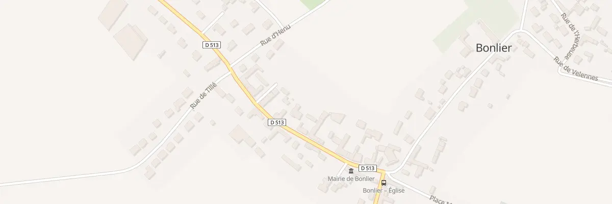 Plan du 14 Rue de la Ville à Bonlier