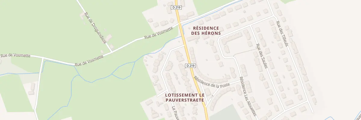 Plan du 46 Rue de l’Eglise à Éperlecques