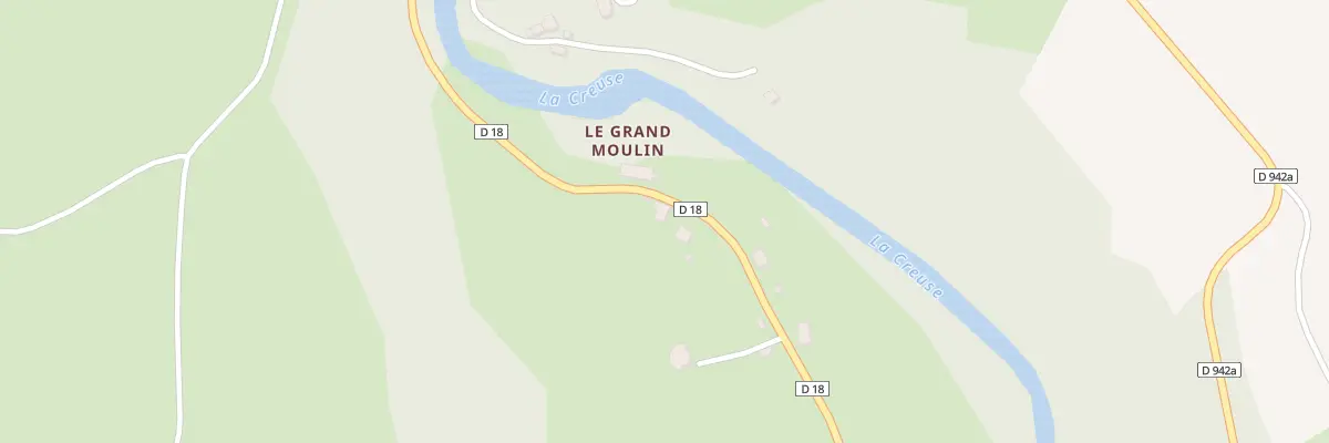 Plan du 5070 Le Grand Moulin à Alleyrat