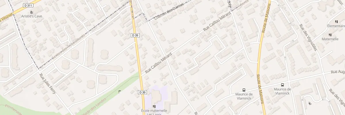 Plan du 156 Rue Léon Barbier à Chatou