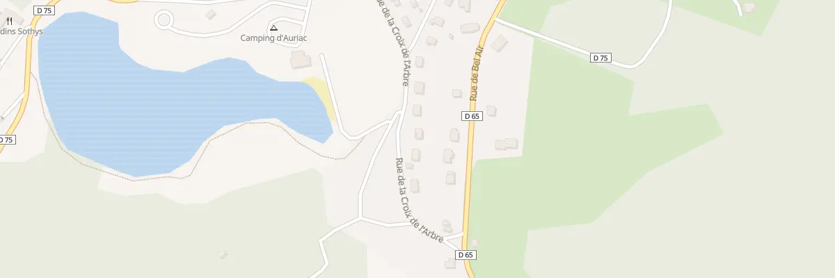 Plan du 29 Rue de la Croix de l’Arbre à Auriac