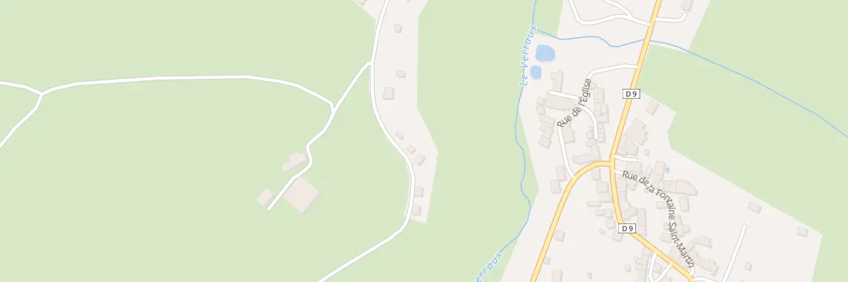 Plan du 14 Les Andrieux à Parsac