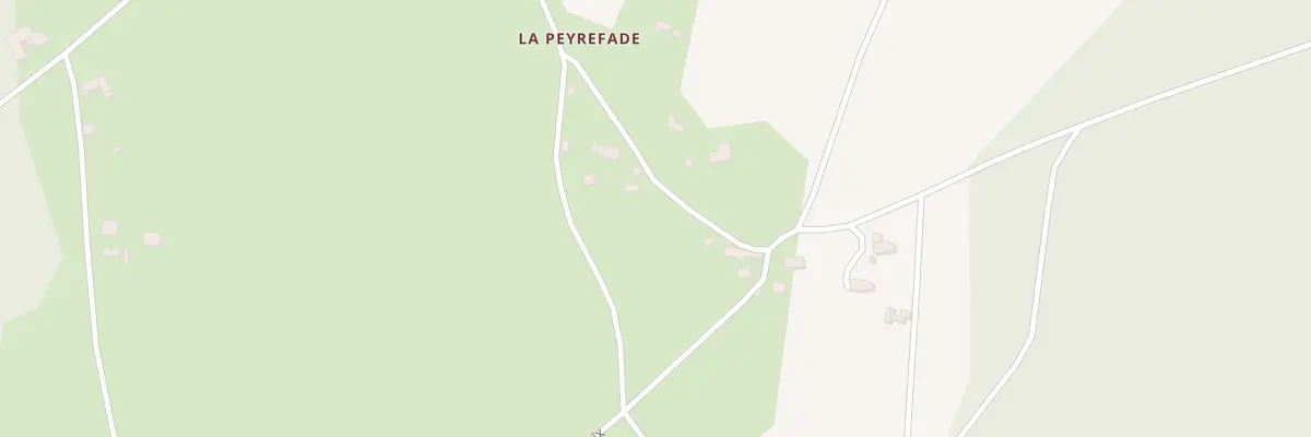 Plan du 295 La Peyre Fade Sud à Lamazière-Basse