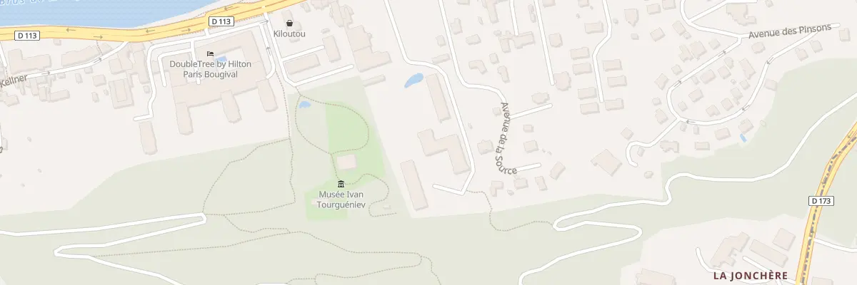 Plan du 24 Rue Yvan Tourgueneff à Bougival
