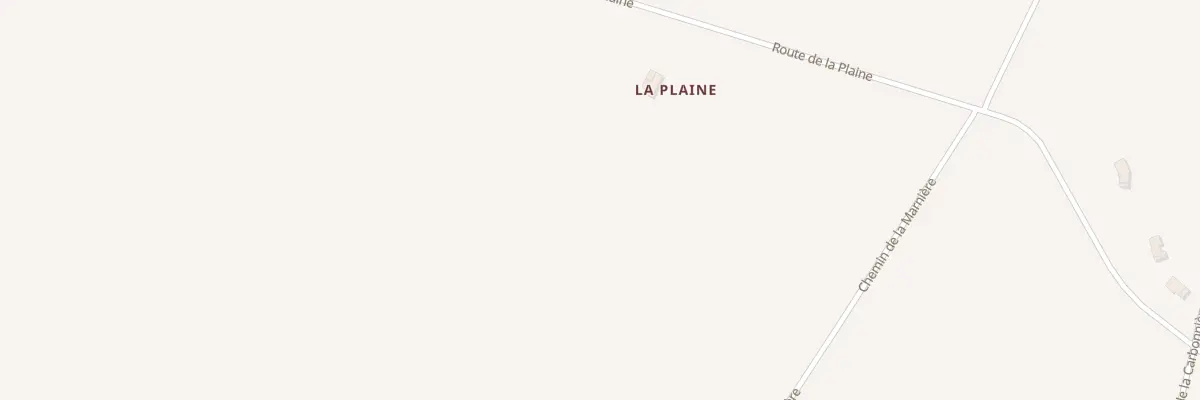 Plan du 2605 Rte de la Plaine à Saint-Genest-de-Contest