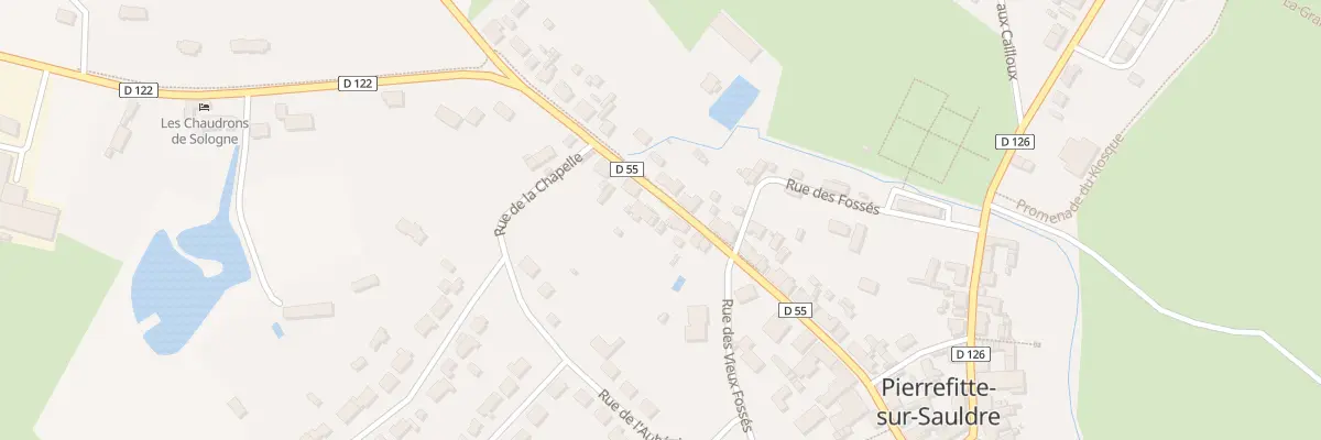 Plan du 33 Rue de Nouan à Pierrefitte-sur-Sauldre