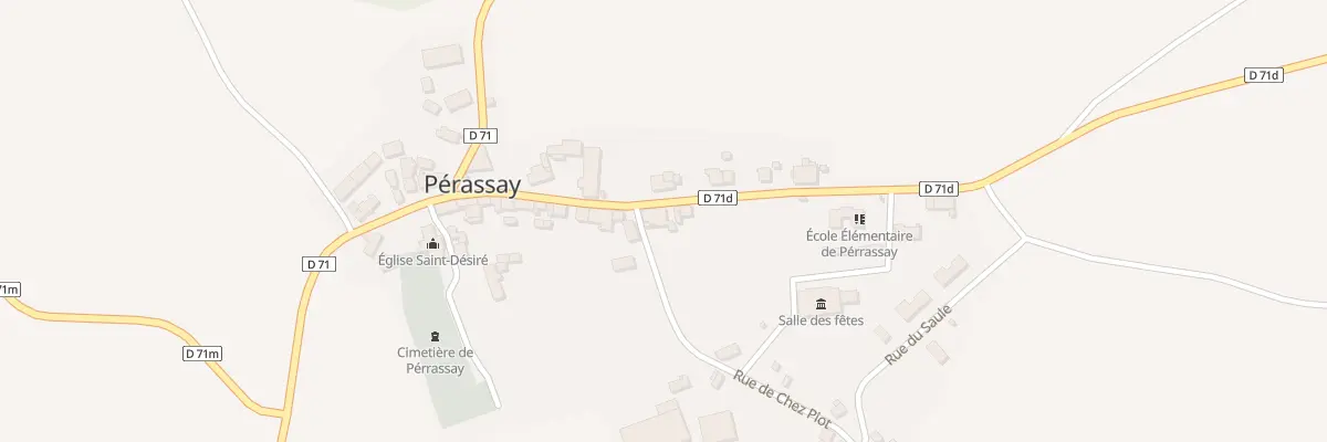 Plan du 5039 Le Bourg à Pérassay
