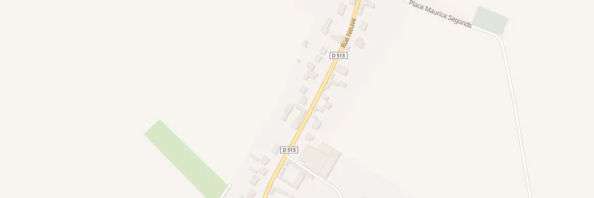 Plan du 14 Rue Neuve à Bonlier