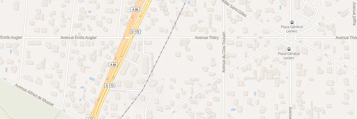 Plan du 43 Av Thery à Vaucresson
